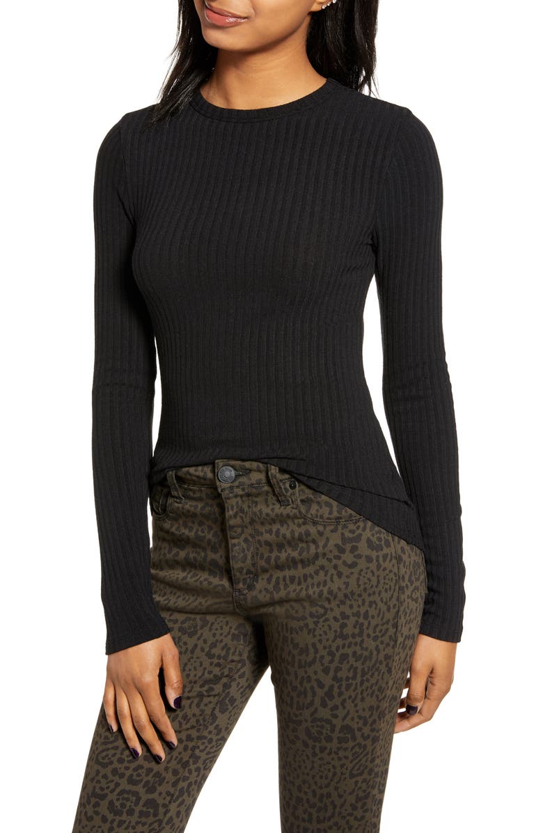 BP. Long Sleeve Rib Tee | Nordstrom