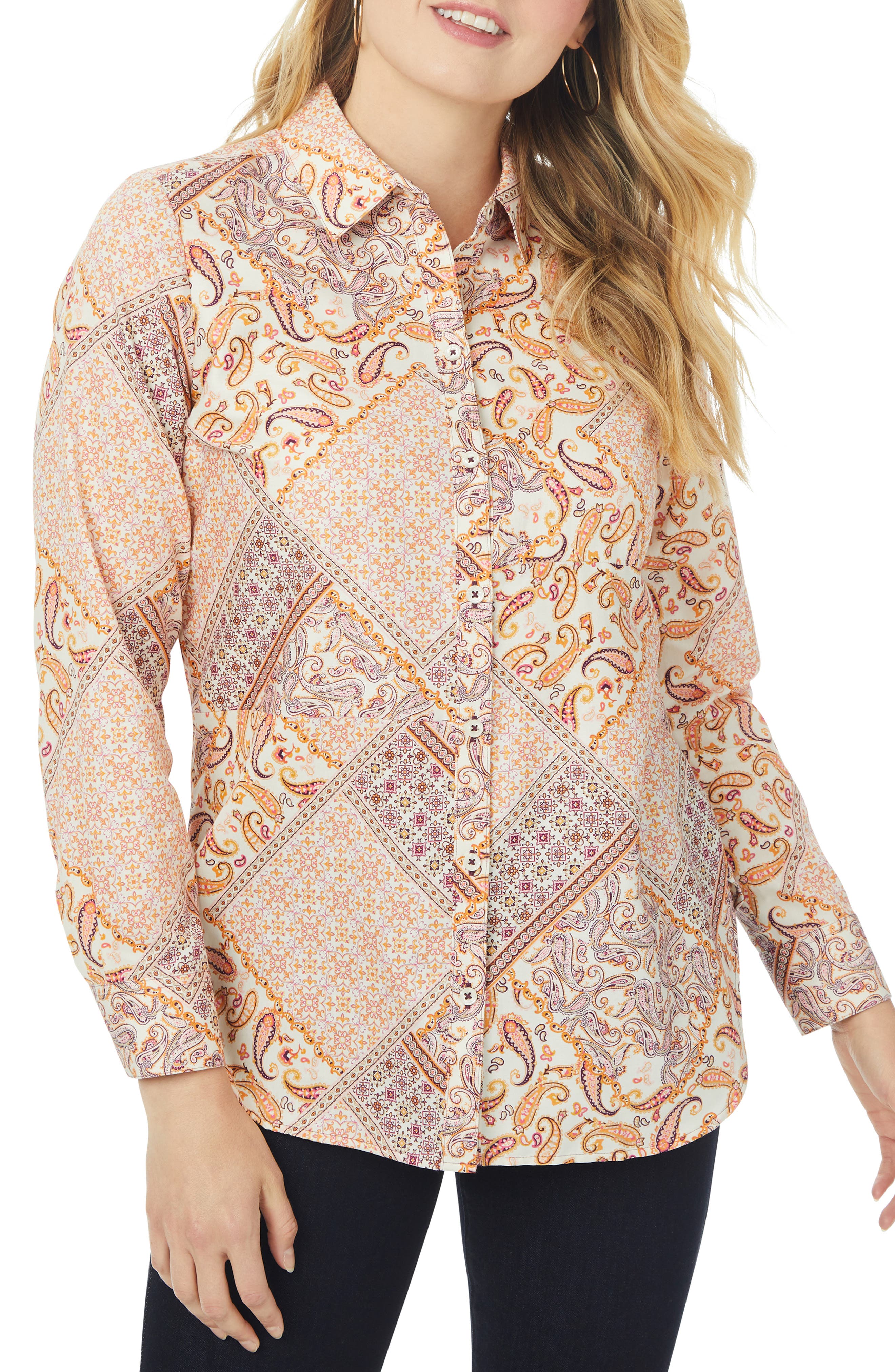 boho button up shirt