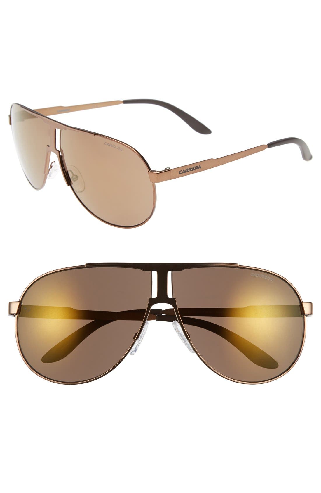 Carrera Eyewear 64mm Aviator Sunglasses Nordstrom
