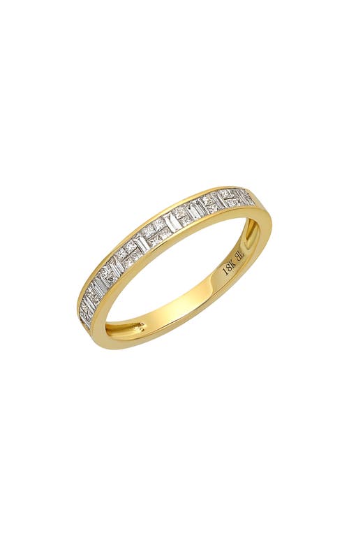 Bony Levy Gatsby Diamond Stacking Ring 18K Yellow Gold at Nordstrom,