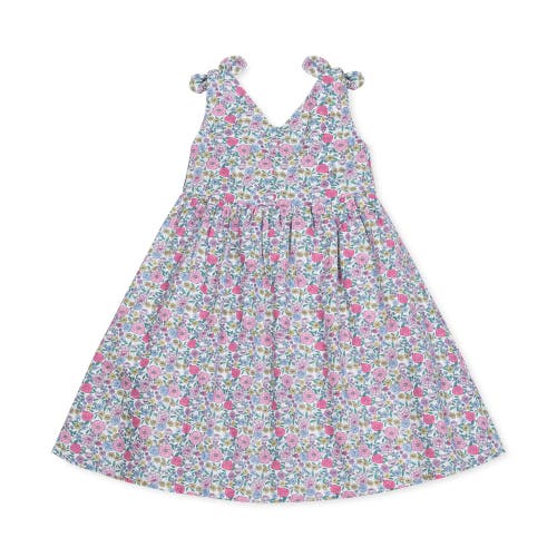 Shop Hope & Henry Girls' Organic Eyelet Bow Shoulder Dress, Kids In Flower Show Floral