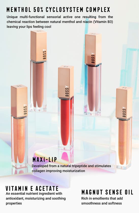 Bossy Cosmetics Power Woman Bossy Lip Gloss In Empowered