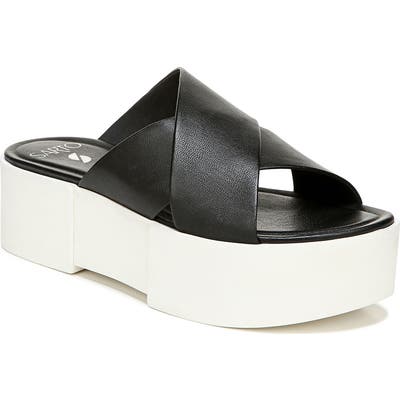 Sarto By Franco Sarto Dyanna Platform Slide Sandal- Black