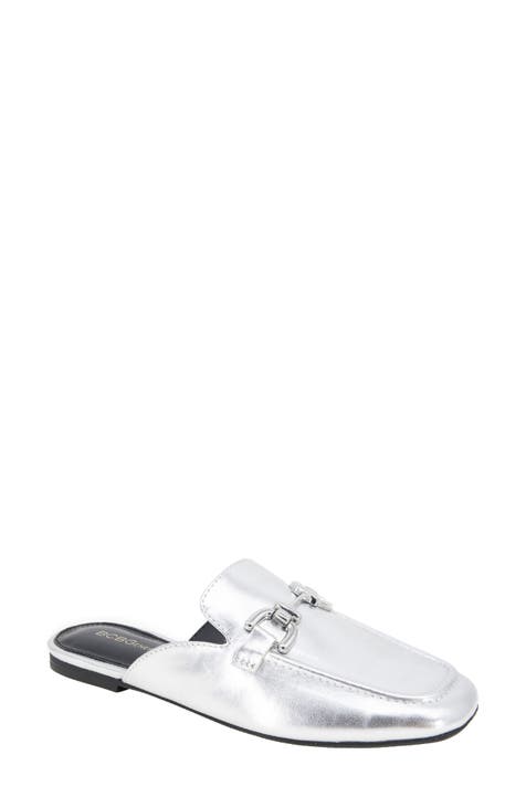 Silver mules clearance nordstrom