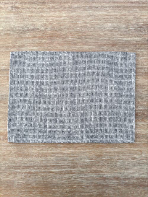 Anaya Seaside Smooth Indoor Outdoor Placemat In Grey