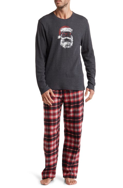 Men Pajamas Suit With Short Casual Luxury Pijamas For Men Plaid