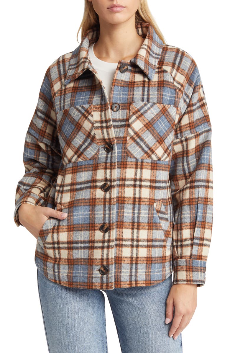 verwijderen Handelsmerk rijk Wit & Wisdom Plaid Raglan Sleeve Button-Up Shirt | Nordstrom