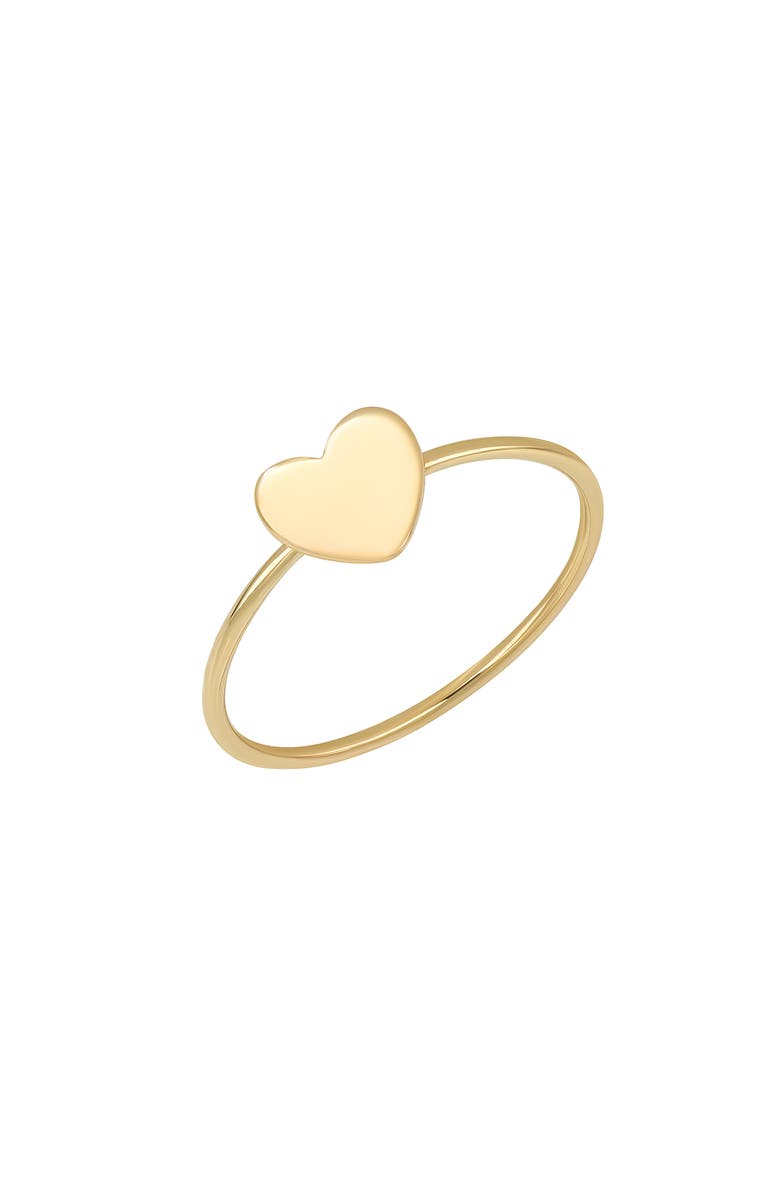 Bony Levy BLG 14K Gold Heart Stackable Ring | Nordstrom