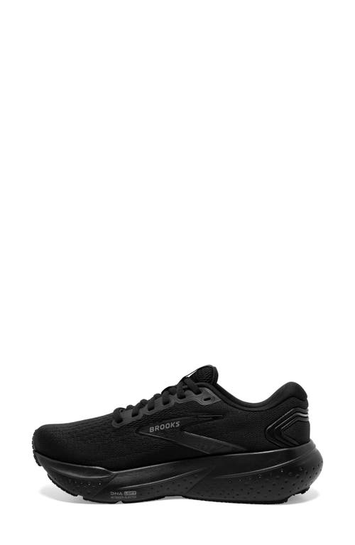 Shop Brooks Glycerin 21 Running Shoe In Black/black/ebony