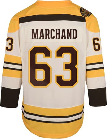 Reebok Brad Marchand Boston Bruins Premier Jersey - White