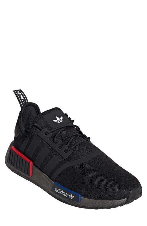 Shop Adidas Originals Nmd R1 Sneaker In Core Black/core Black/grey