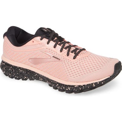 Brooks Ghost 12 Running Shoe, Coral