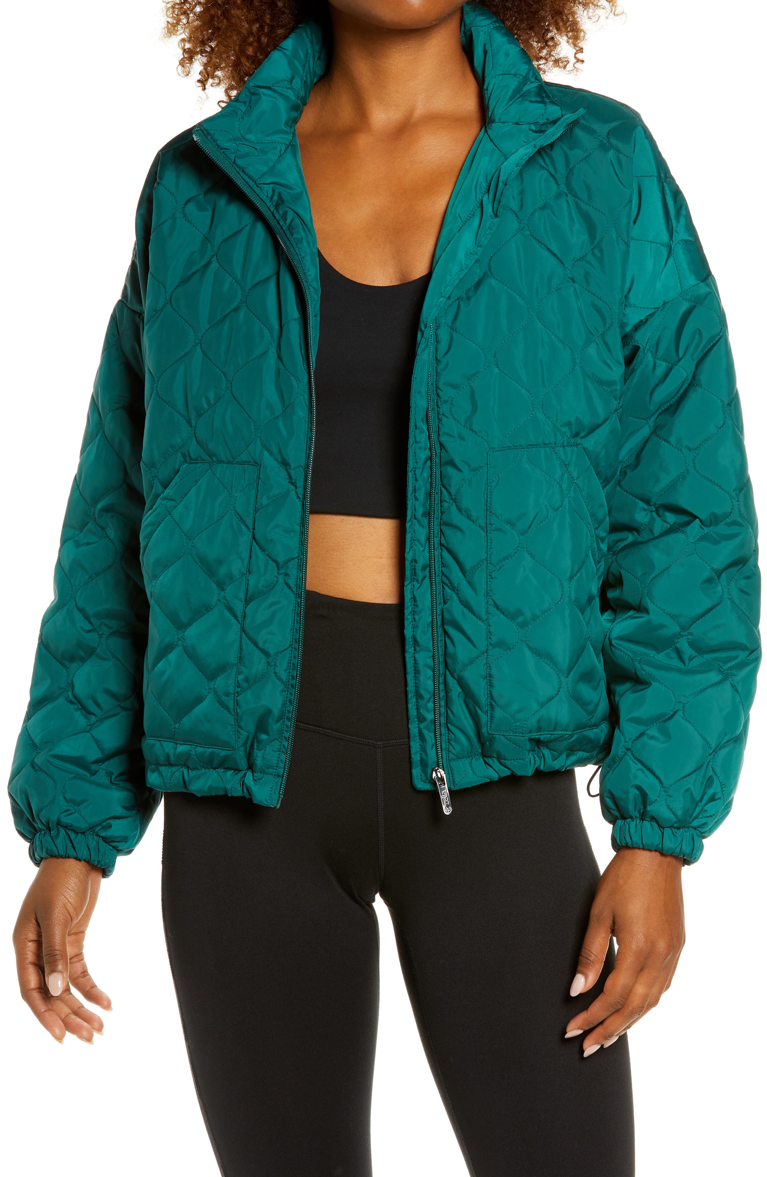 zella quilted jacket