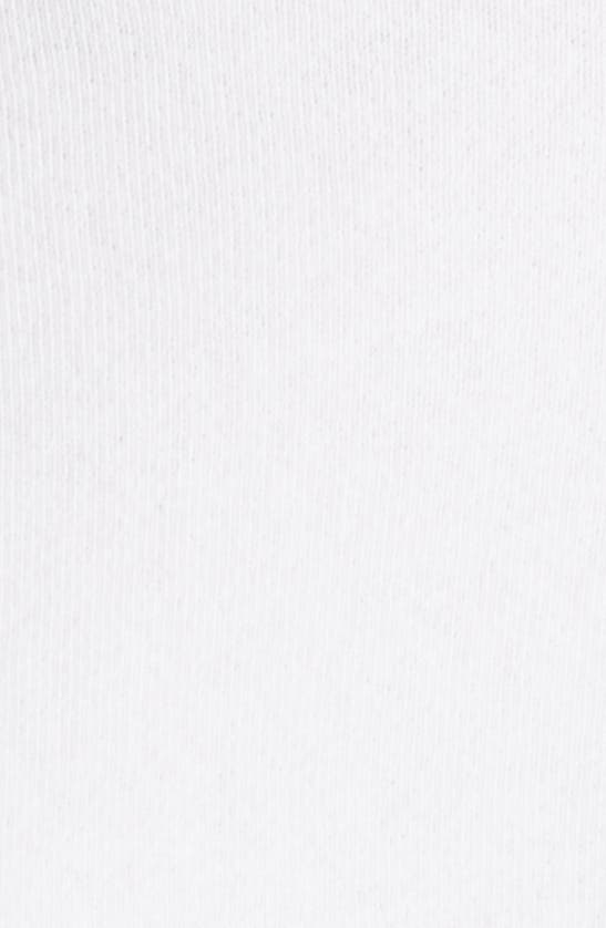 The Great The Teammate Cotton Sweatshirt In True White