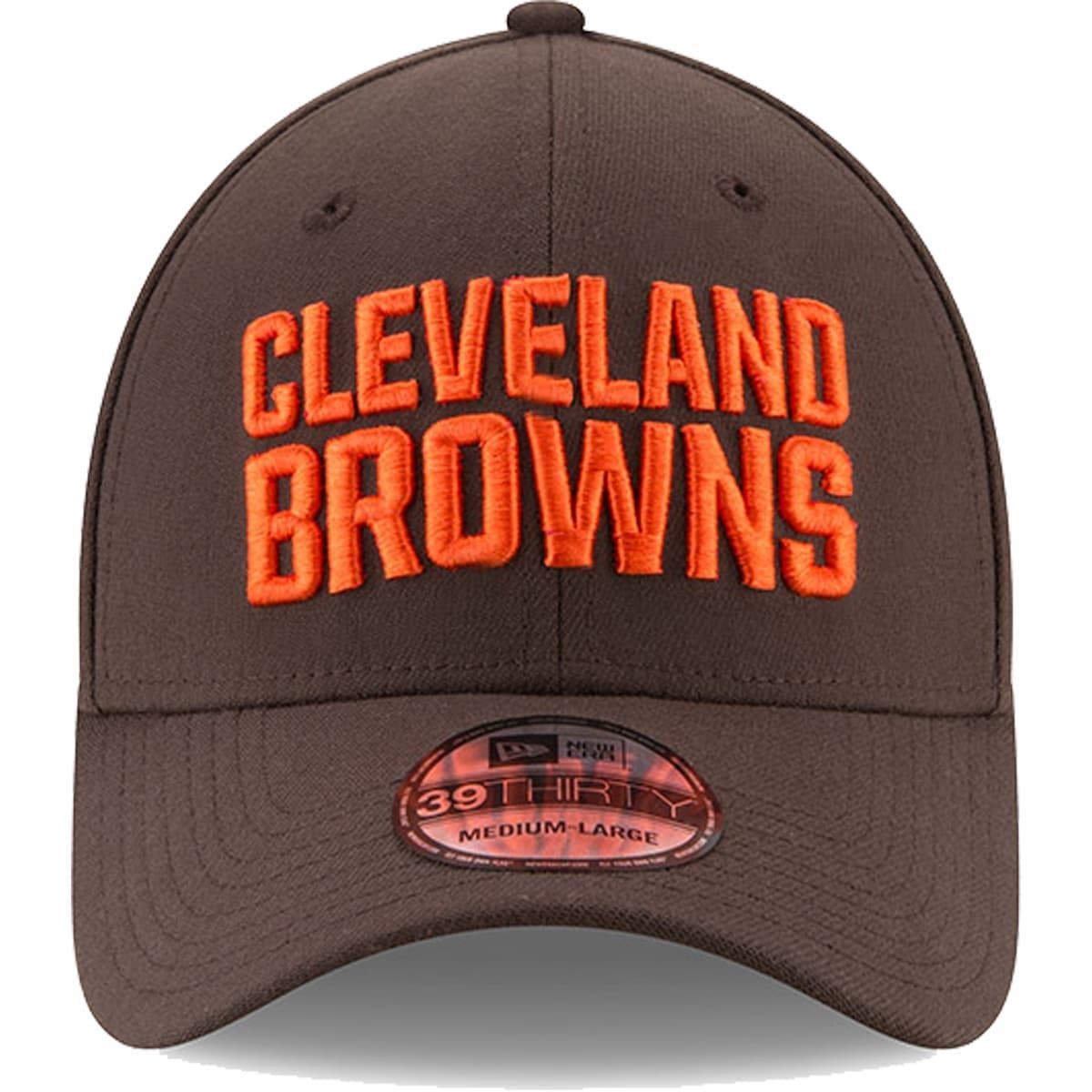 KTZ Cleveland Browns Official Color Rush 39thirty Stretch Fitted Cap for  Men