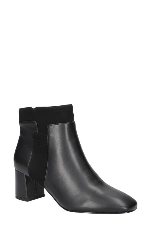 Shop Bella Vita Medley Block Heel Bootie In Black