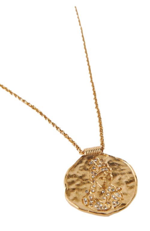Shop Maje Zodiac Medal In Virgo