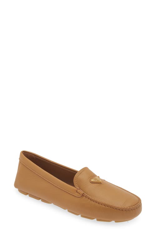 Prada Triangle Logo Driving Loafer at Nordstrom,