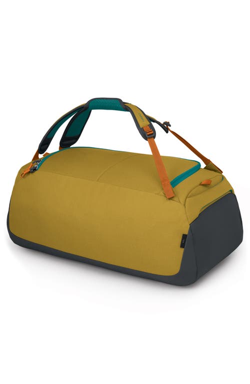 Osprey Daylite 60l Duffle Bag In Tumbleweed Yellow