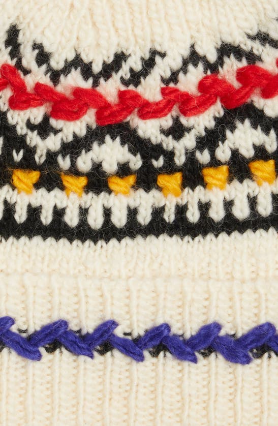 ISABEL MARANT GAEL CRAFTY WOOL BLEND BEANIE
