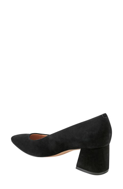 Marc Fisher Ltd Women's Zala 20 Pointed Toe Block Heel Pumps In Black