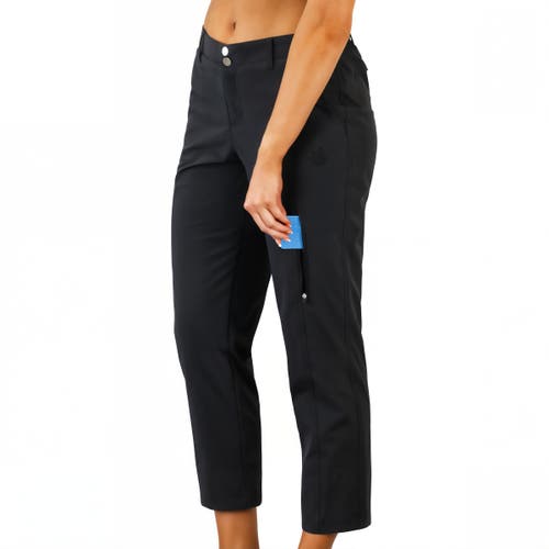 Uv Skinz Walking Capris In Black