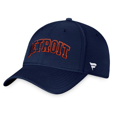 Detroit Tigers Fanatics Branded Side Patch Snapback Hat - Khaki/Brown