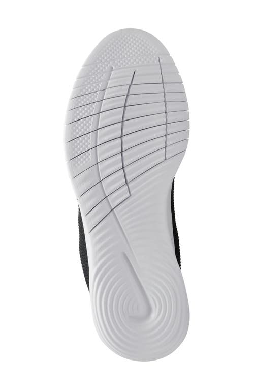Shop Nike Flex Experience Run 12 Road Running Shoe In Black/white/dark Smoke Grey
