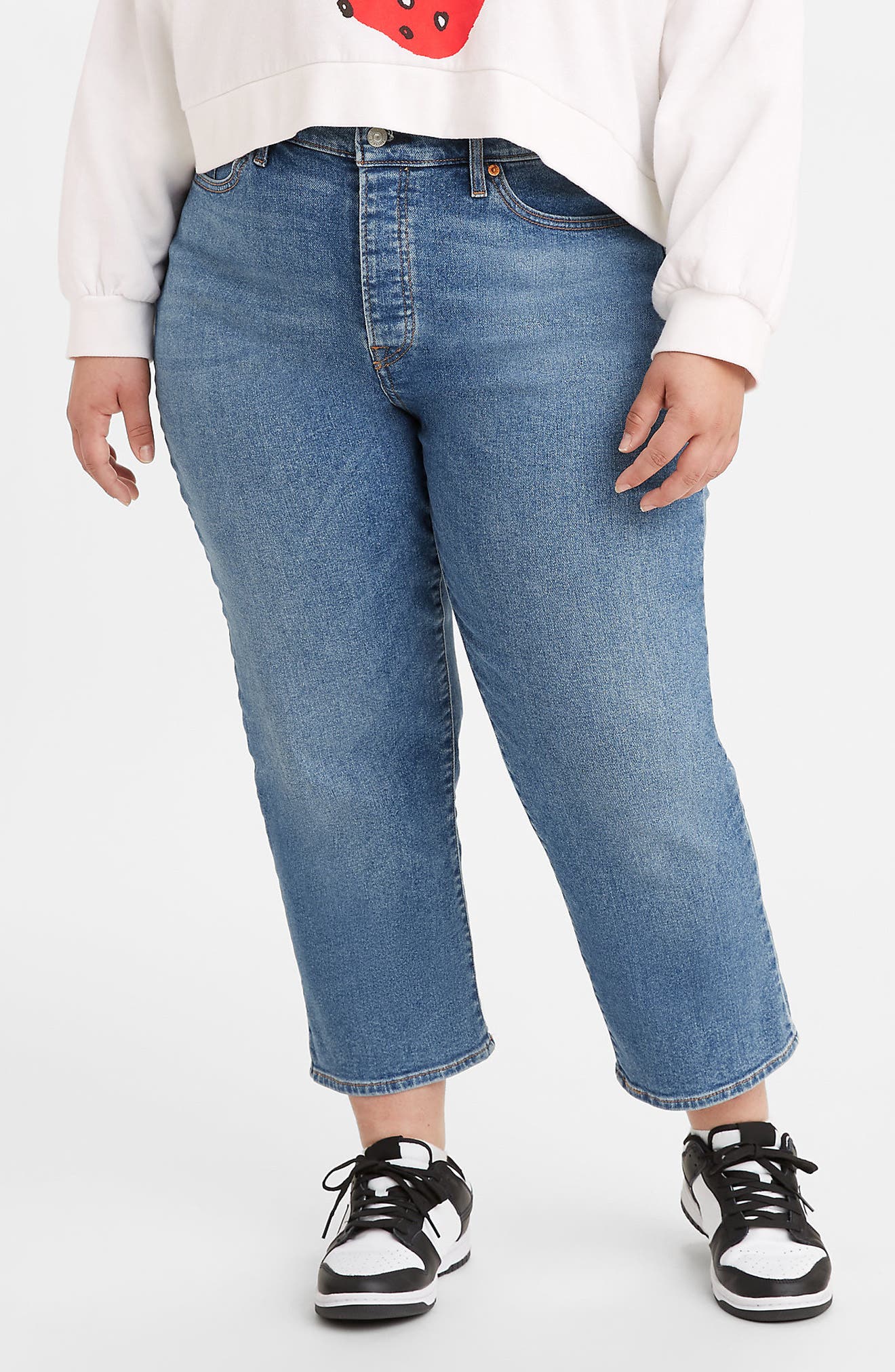 wedge straight levis