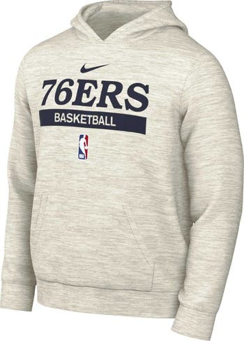 76ers white shops hoodie