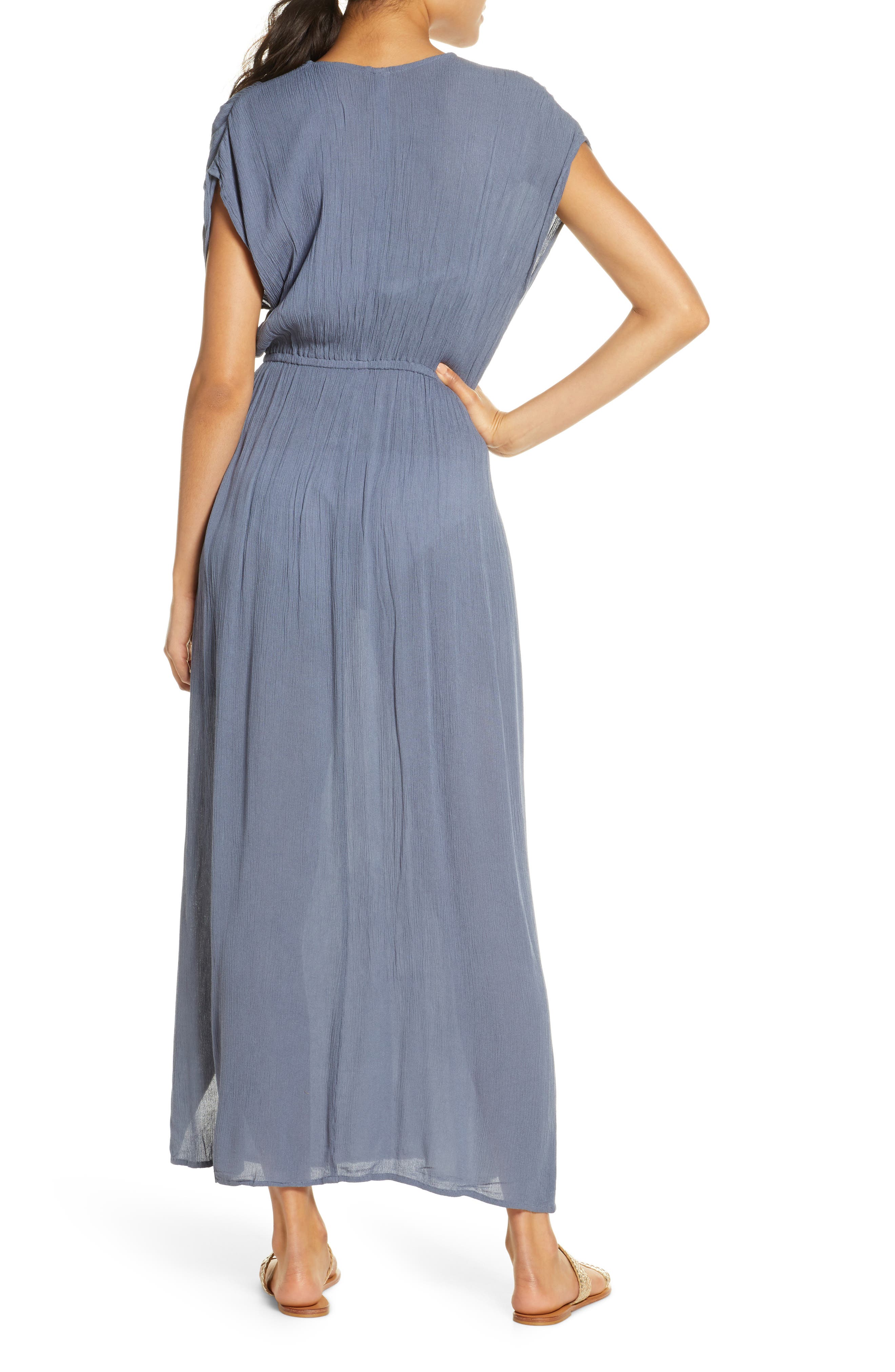 Elan Wrap Maxi CoverUp Dress Nordstrom