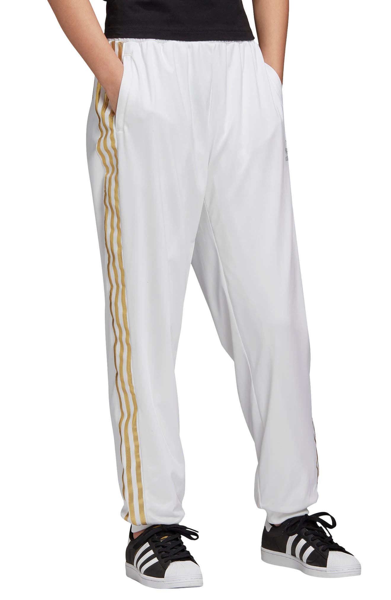 adidas sst striped pants