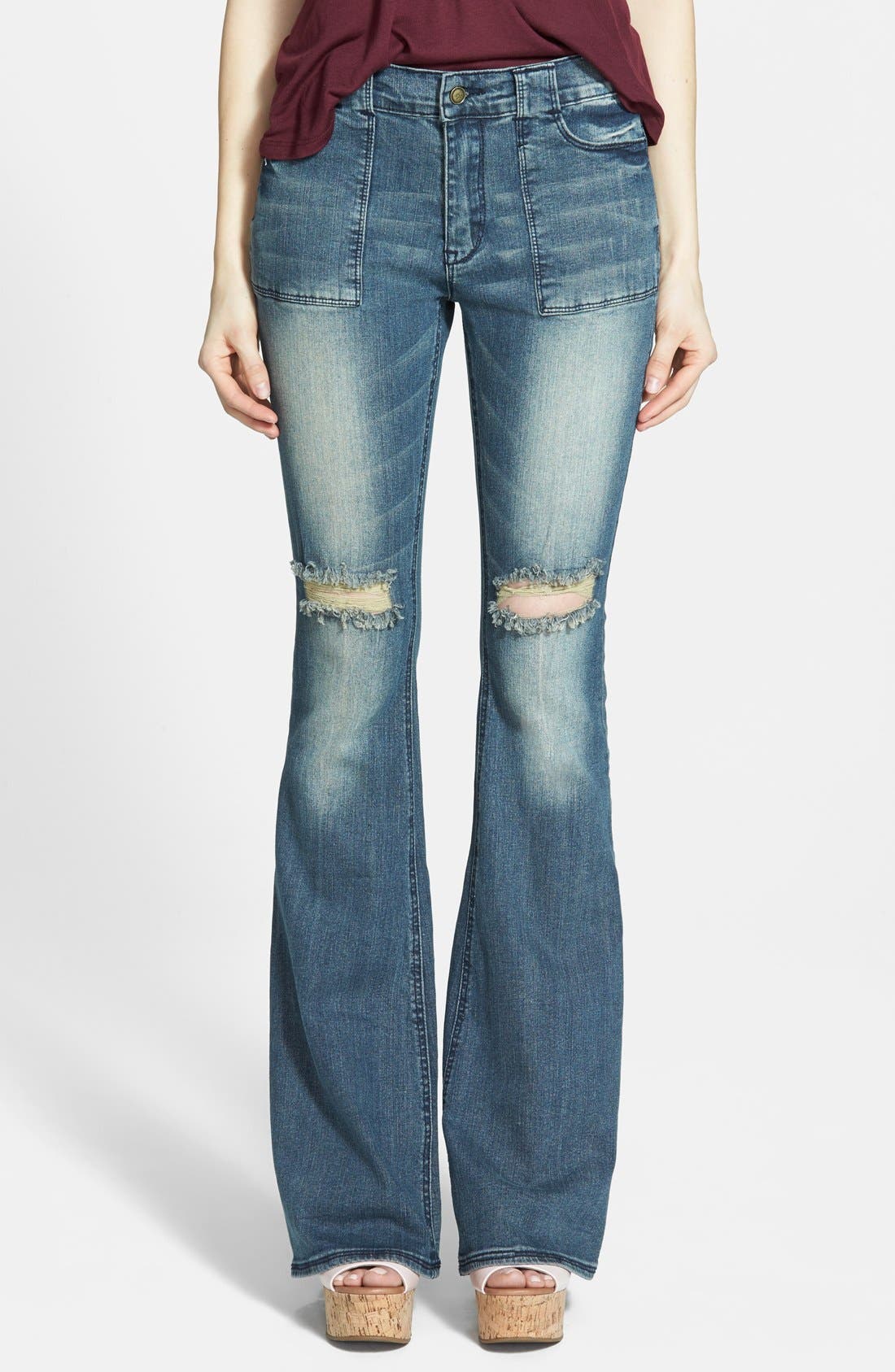 lee cooper cropped jeans
