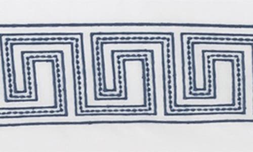 Matouk Ophelia Pillow Sham In Indigo