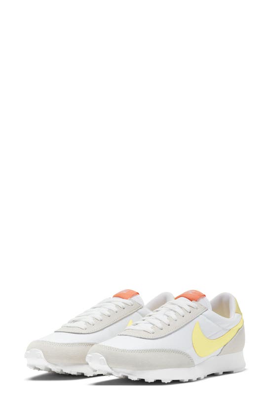 Nike Daybreak Sneaker In Pale Ivory/ Bright Mango