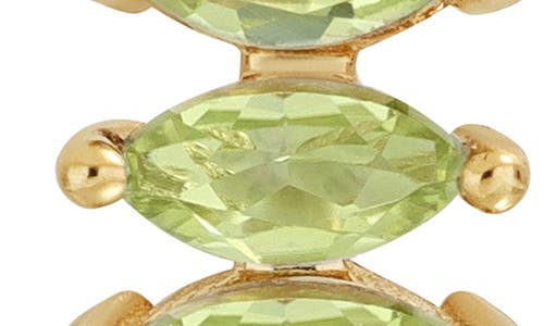 Bony Levy 14k Gold Marquise Peridot Stud Earrings In 14k Yellow Gold