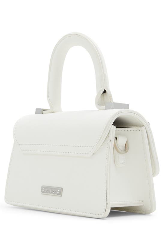 Aldo Abira Faux Leather Top Handle Bag In White ModeSens