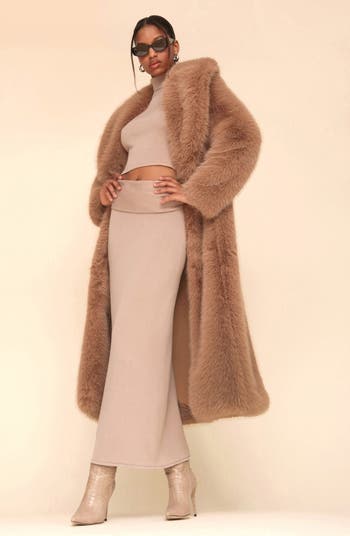 Avec Les Filles Faux Fur Coat Nordstrom