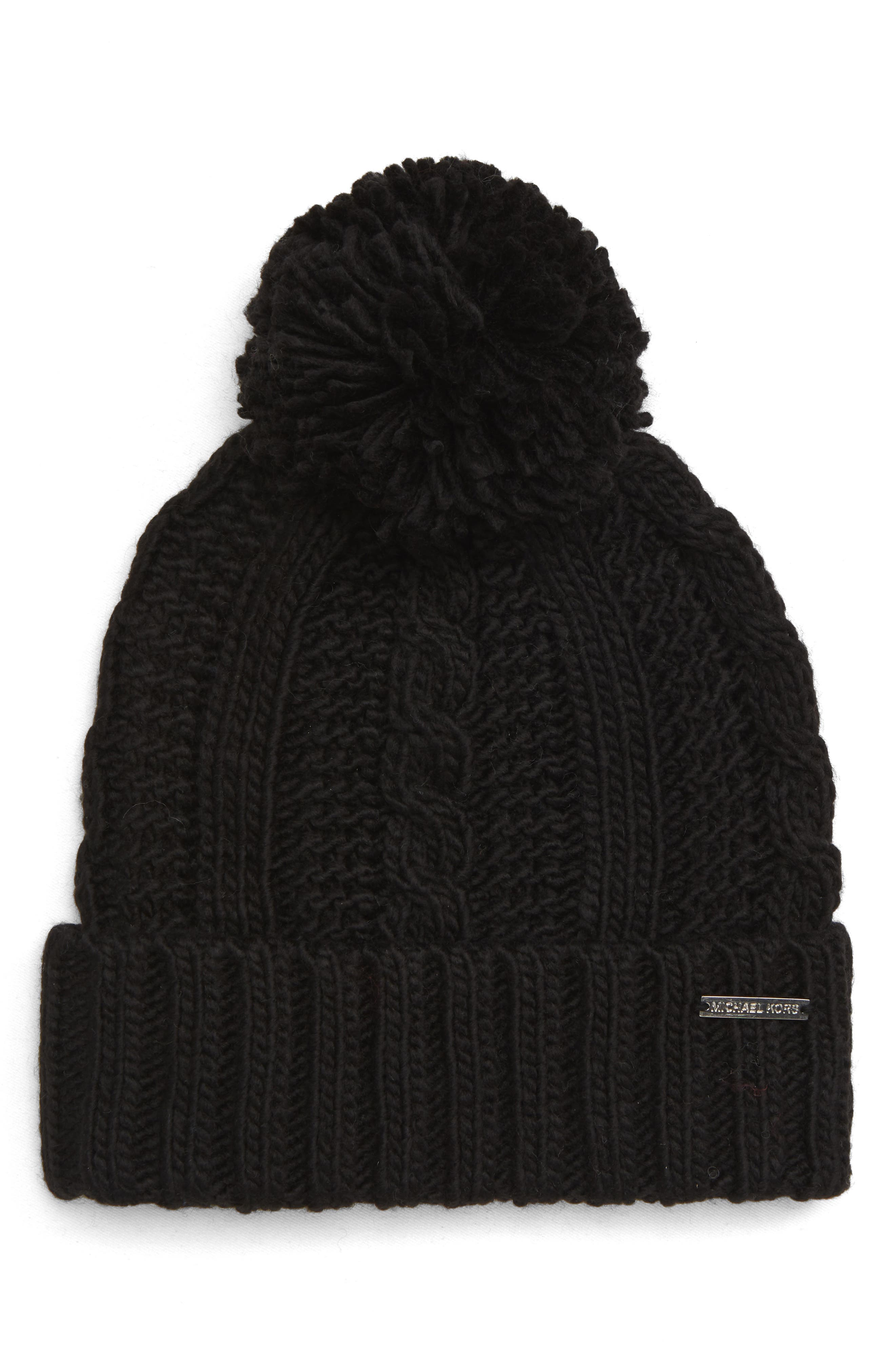 michael kors cable knit hat