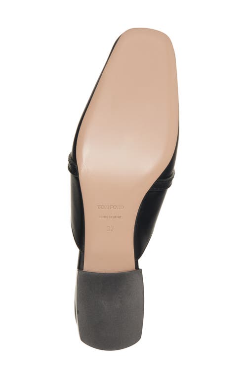 Shop Tom Ford Whitney Loafer Mule In Black