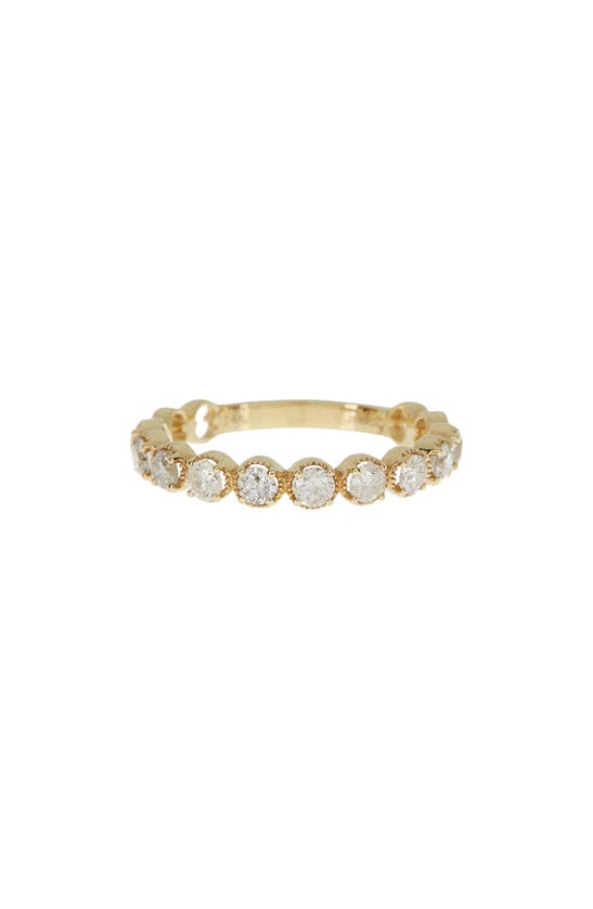 Shop Meira T Diamond Eternity Band Ring In Yellow Gold