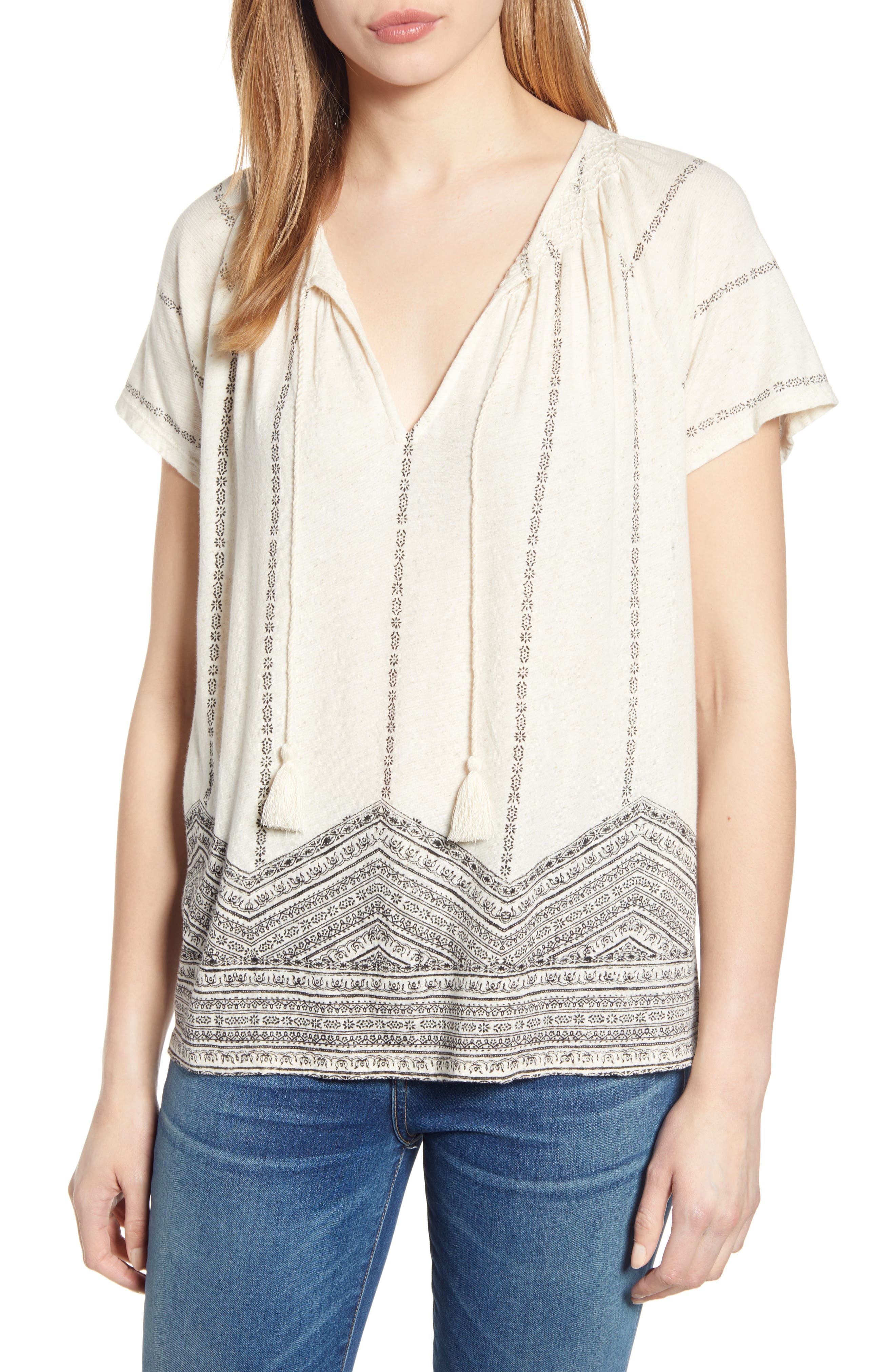 Lucky Brand, women's t-shirts and tank tops