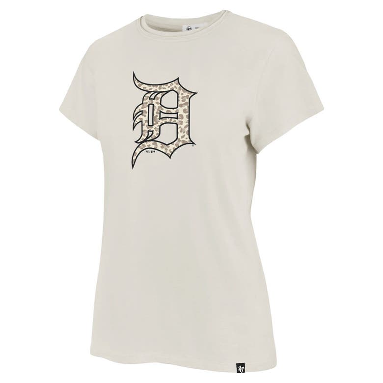Shop 47 ' Oatmeal Detroit Tigers Imprint Frankie T-shirt