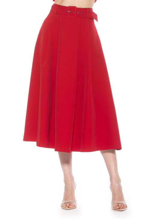 Women s Red Skirts Nordstrom Rack