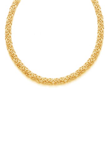 Fzn Byzantine Chain Necklace In Gold