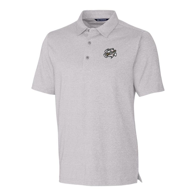 Shop Cutter & Buck Heather Gray Omaha Storm Chasers Forge Heathered Stretch Polo