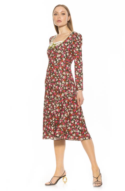 Alexia Admor Ada Dress In Ditzy Floral