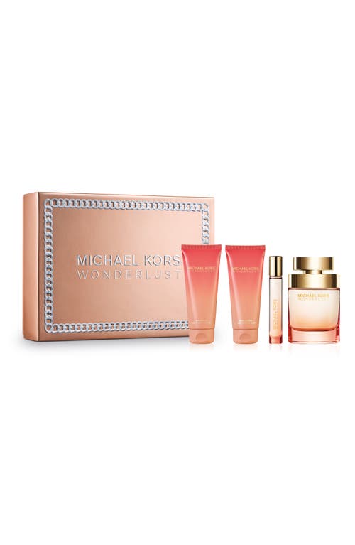 MICHAEL KORS MICHAEL KORS WONDERLUST EAU DE PARFUM GIFT SET $186 VALUE 