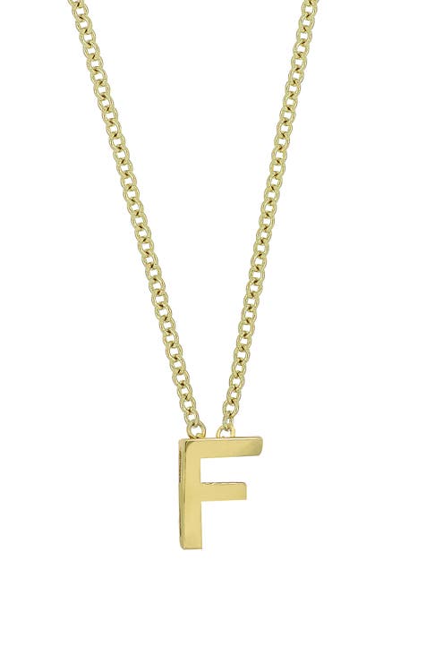 Nordstrom gold hot sale initial necklace