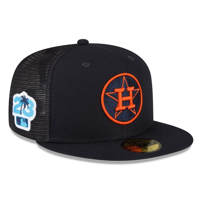 New Era Navy Houston Astros 2023 Spring Training 59fifty Fitted Hat